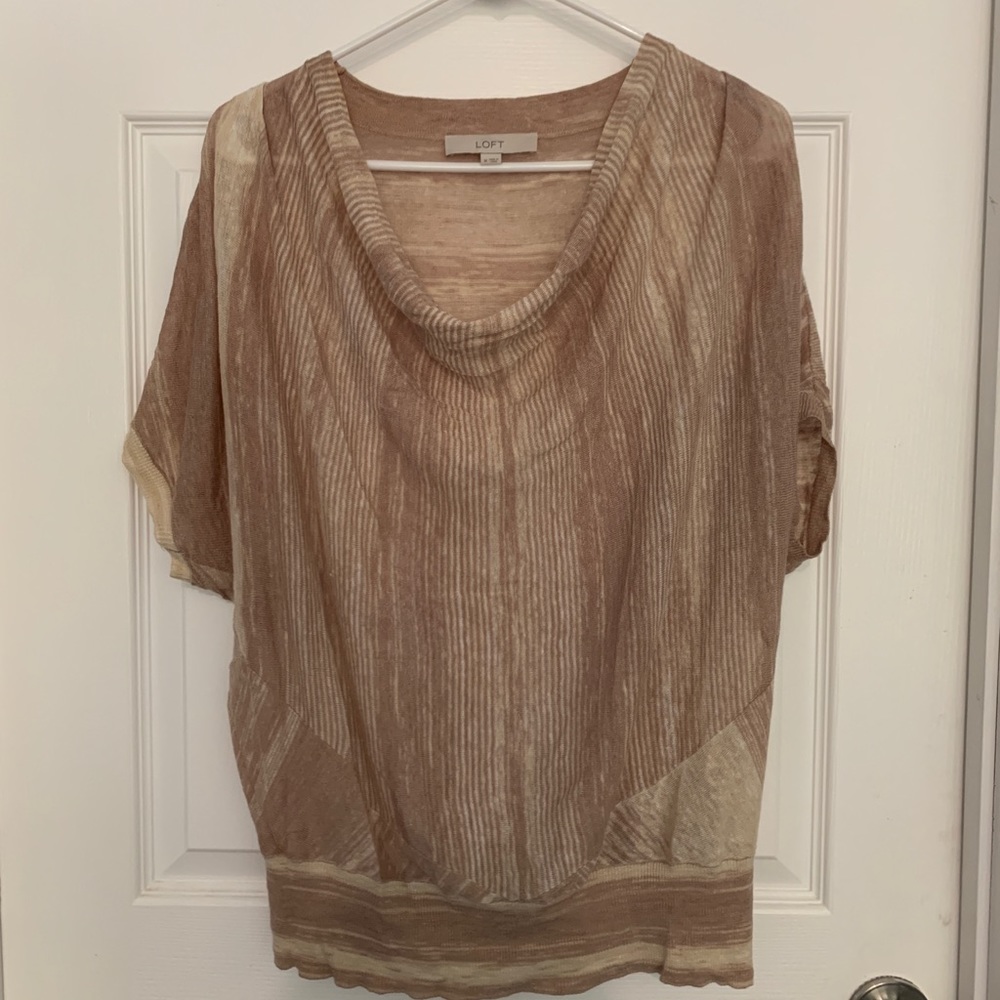 Loft beige sweater